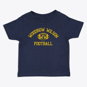 Woodrow Wilson Senior High School Classic Football Toddler T-Shirt