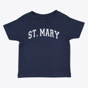 St Mary Parish Varsity Arch Toddler T-Shirt