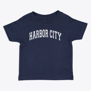 Harbor City Elementary School Varsity Arch Toddler T-Shirt