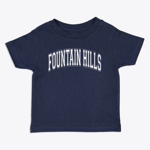 Fountain Hills Charter School Varsity Arch Toddler T-Shirt