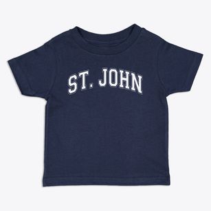 Saint John Elementary School Varsity Arch Toddler T-Shirt