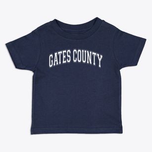 Gates County Senior High School Varsity Arch Toddler T-Shirt