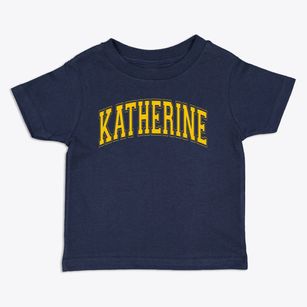 Katherine Delmar Burke School Varsity Arch Toddler T-Shirt