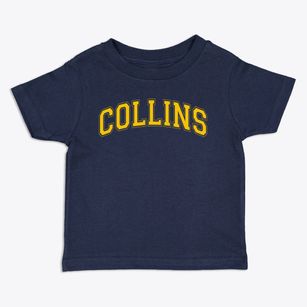 Collins Elementary School Varsity Arch Toddler T-Shirt