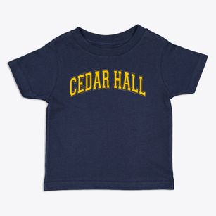 Cedar Hall Elementary School Varsity Arch Toddler T-Shirt