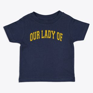 Our Lady Of The Holy Rosary School Varsity Arch Toddler T-Shirt