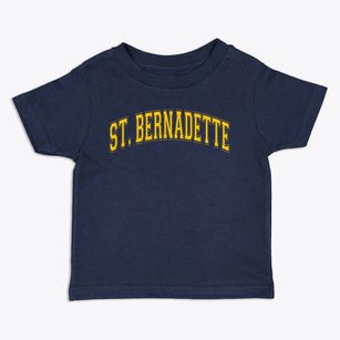 St Bernadette Parish Varsity Arch Toddler T-Shirt