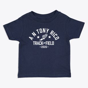 A N Tony Rico Elementary School Track and Field Toddler T-Shirt
