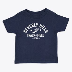 Beverly Hills Middle School Track and Field Toddler T-Shirt