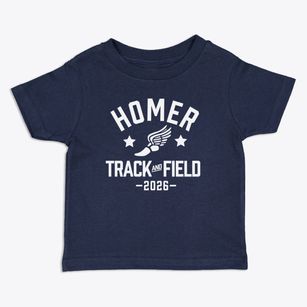 Homer Middle School Track and Field Toddler T-Shirt