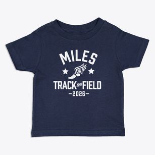 Miles Elementary School Track and Field Toddler T-Shirt