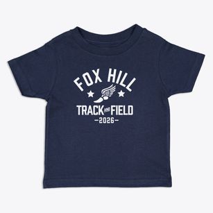 Fox Hill Elementary School Track and Field Toddler T-Shirt