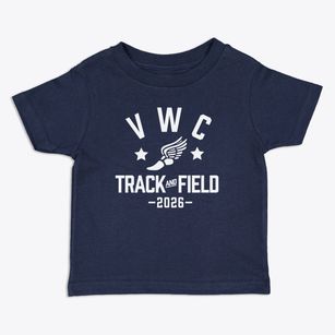 V W C Christian Academy Track and Field Toddler T-Shirt