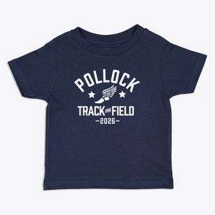 Pollock Elementary School Track and Field Toddler T-Shirt