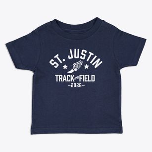 St Justin Parish Track and Field Toddler T-Shirt