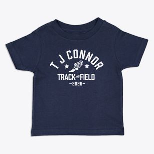 T J Connor Elementary School Track and Field Toddler T-Shirt