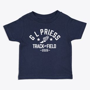 G L Priess Elementary School Track and Field Toddler T-Shirt