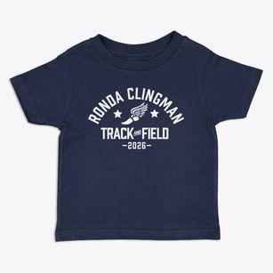 Ronda Clingman Elementary School Track and Field Toddler T-Shirt