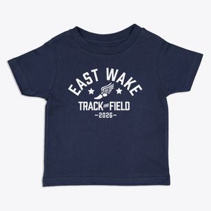 East Wake Middle School Track and Field Toddler T-Shirt