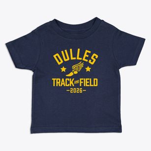 Dulles Middle School Track and Field Toddler T-Shirt