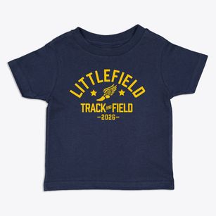 Littlefield Primary School Track and Field Toddler T-Shirt