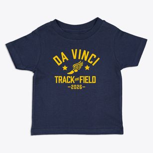 Da Vinci Track and Field Toddler T-Shirt
