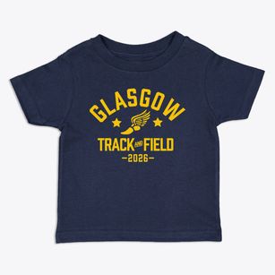 Glasgow Middle School Track and Field Toddler T-Shirt