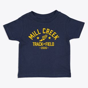 Mill Creek Baptist Christian Academy Track and Field Toddler T-Shirt