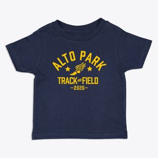 Alto Park Elementary School Track and Field Toddler T-Shirt