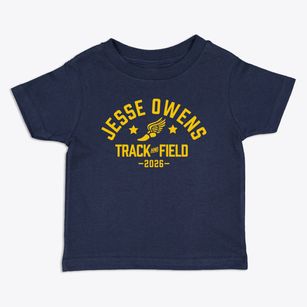Jesse Owens Community Academy Track and Field Toddler T-Shirt