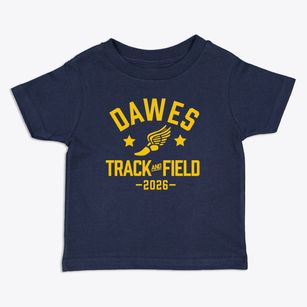 Dawes Elementary School Track and Field Toddler T-Shirt