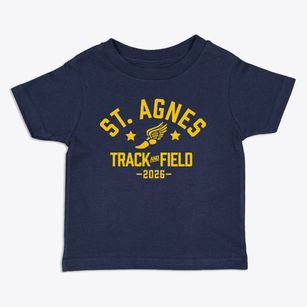 Saint Agnes School Track and Field Toddler T-Shirt