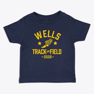 Wells Elementary School Track and Field Toddler T-Shirt