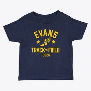 Evans Elementary School Track and Field Toddler T-Shirt