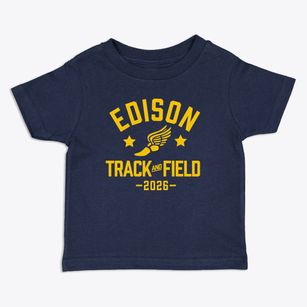Edison Middle School Track and Field Toddler T-Shirt
