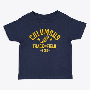 Columbus Catholic High School Track and Field Toddler T-Shirt