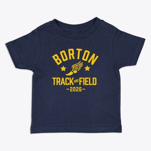 Borton Primary Magnet School Track and Field Toddler T-Shirt