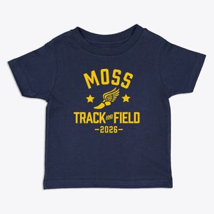 Moss Middle School Track and Field Toddler T-Shirt