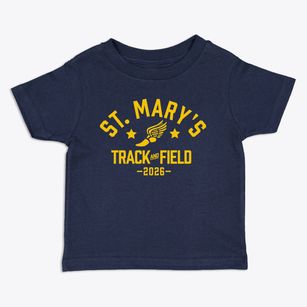 Saint Mary's Star Of The Sea School Track and Field Toddler T-Shirt