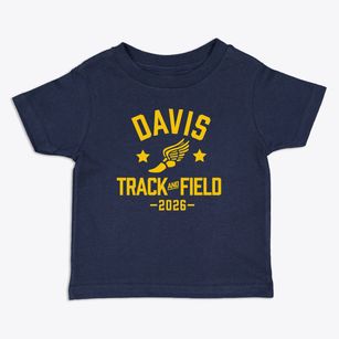 Davis Elementary School Track and Field Toddler T-Shirt