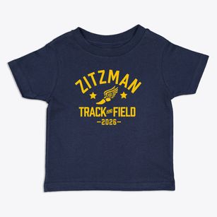 Zitzman Elementary School Track and Field Toddler T-Shirt