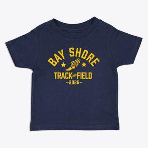 Bay Shore Youth Track and Field Toddler T-Shirt