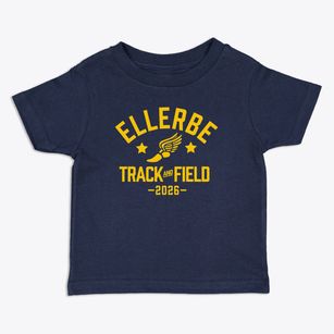 Ellerbe Middle School Track and Field Toddler T-Shirt