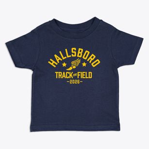 Hallsboro Middle School Track and Field Toddler T-Shirt