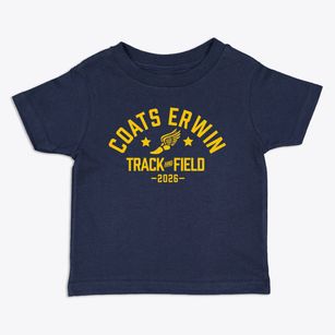 Coats Erwin Middle School Track and Field Toddler T-Shirt