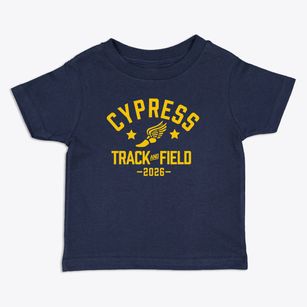 Cypress Elementary School Track and Field Toddler T-Shirt