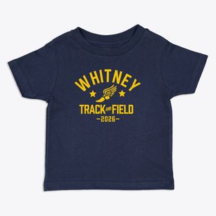 Whitney Elementary School Track and Field Toddler T-Shirt
