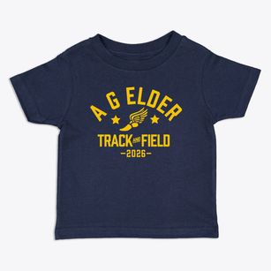A G Elder Elementary School Track and Field Toddler T-Shirt