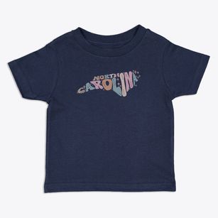  North Carolina Pastel Toddler T-Shirt