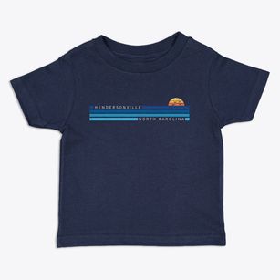 Hendersonville North Carolina Water View Toddler T-Shirt